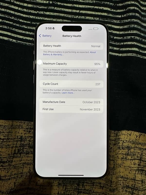 iPhone 15 Pro Max 256gb Non PTA 10/10 Condition Factory Unlock 6