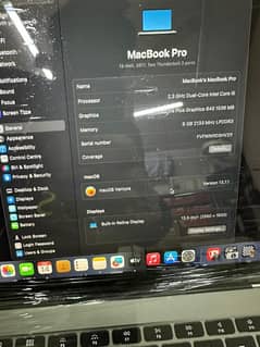 apple MacBook pro 2017