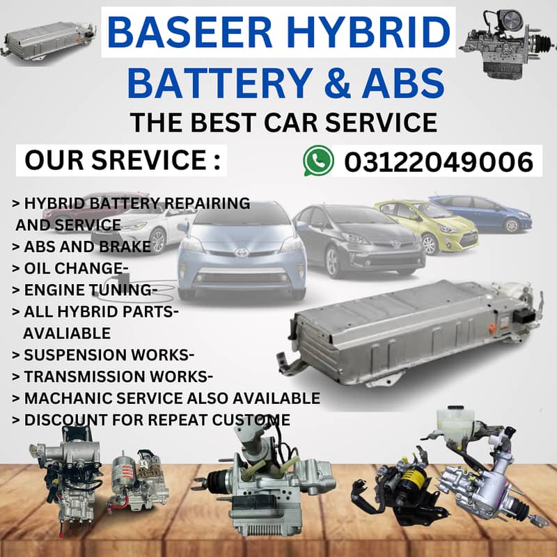 Hybrid Battery Replacement ABS Cells Hybrid Battery Repair Scanning 0