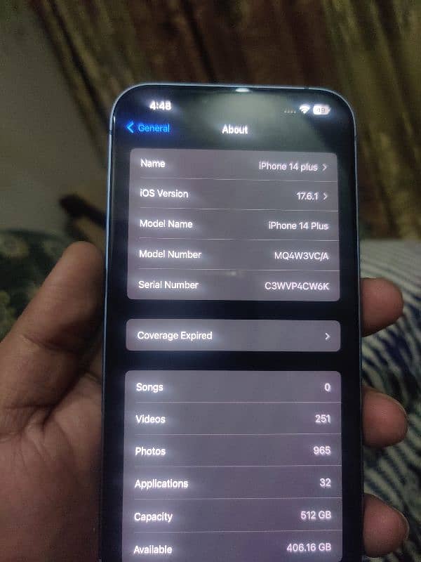 iPhone 14 plus 512gb jv non pta 6