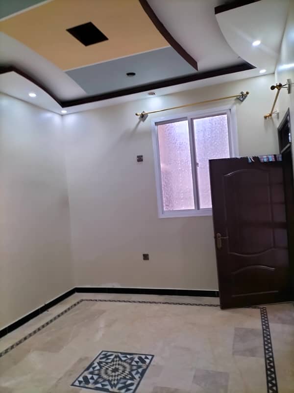 120 sq yards brand new portion for rent in Malik society 0