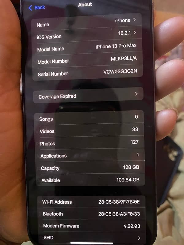 iPhone 13 Pro may 128gb 1