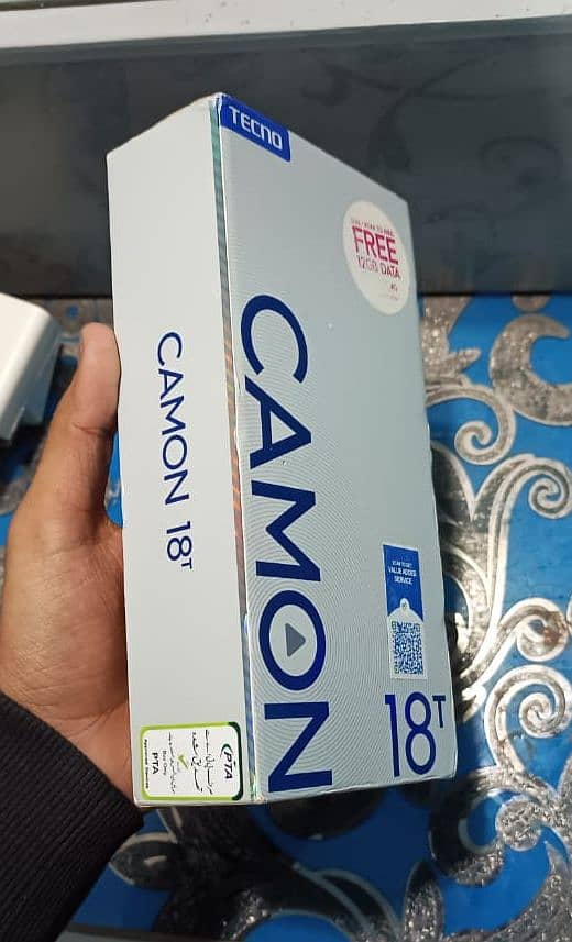 Tecno camon 18t box chrger 12