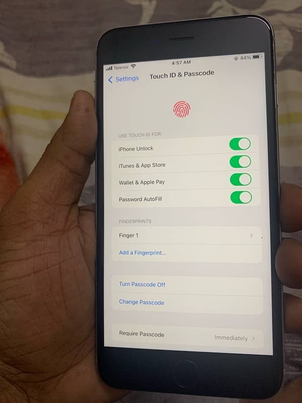 iphone 6s plus 128gb pta aproved 7