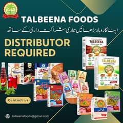 Required Distributer for Karachi Region (Food Sector)