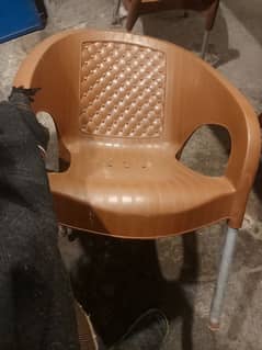 plastic chairs