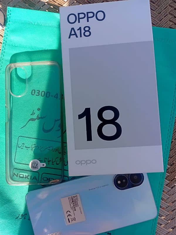 oppo A18 just Box open 0