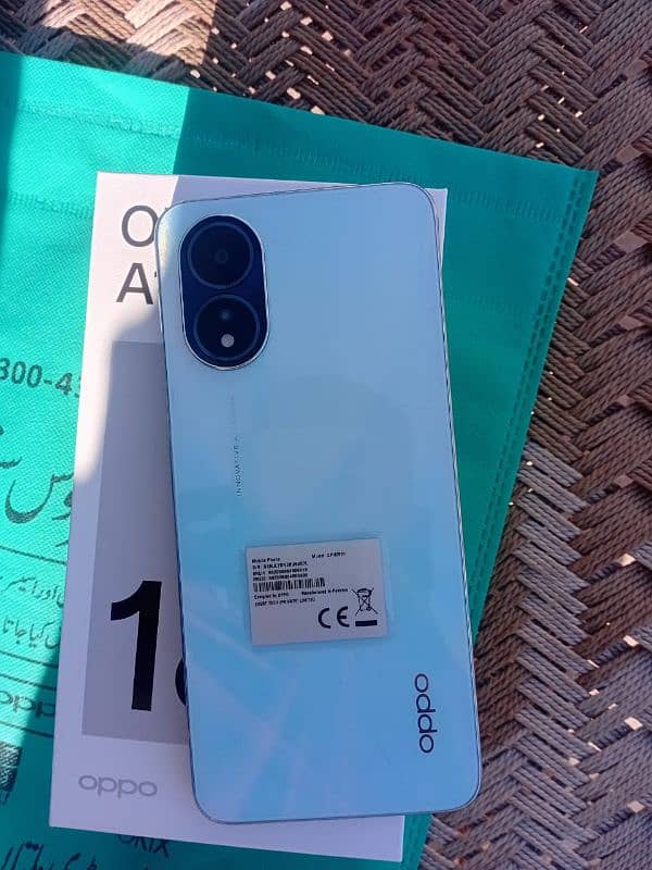 oppo A18 just Box open 3