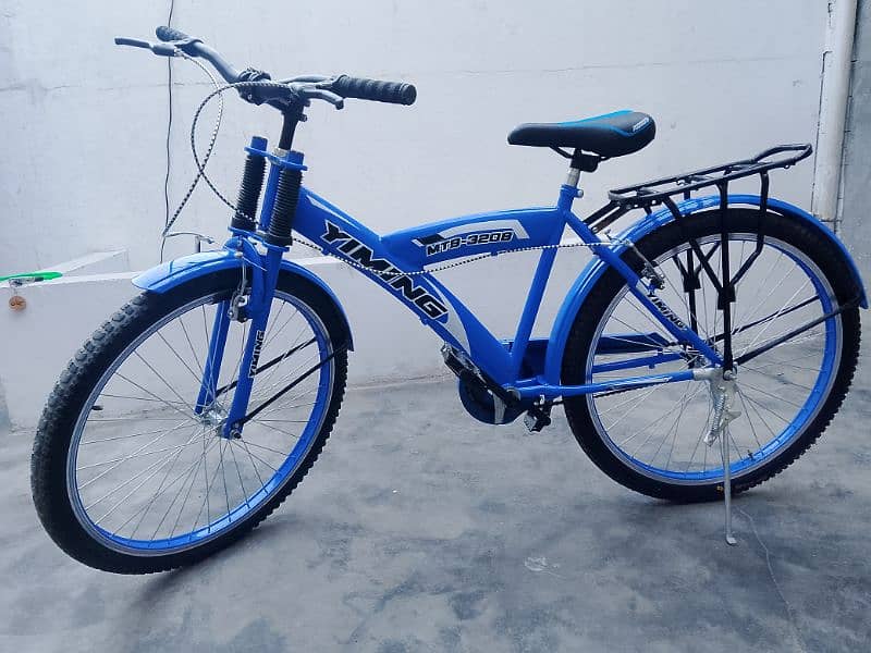 Brand new non gear bicycle with Aluminum tyres 0