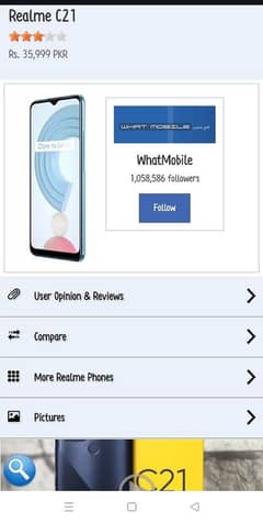Realme C21 All okay