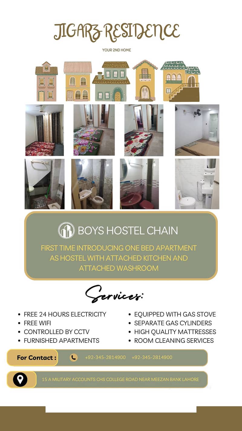 Hostel and Apartment for boys and girls 0