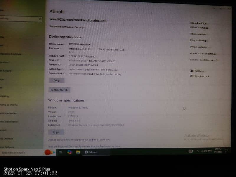 Intel xeon gaming PC 10/10 condition no falult 5