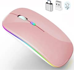 Wireless Mouse Bluetooth Rechargeable