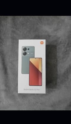 Xiaomi Note 13 pro Just Box open