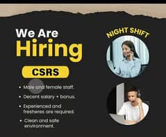 We are Hiring Csr & self Verifiers ACA & MVA camping