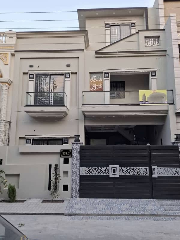 Lavish Beautiful Double Story Brand New House Available For Sale Reasonable Price in C Extension Block Alrehman Garden Phase 2 0