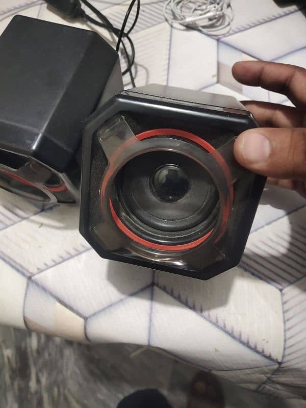 USB 2.0 Speakers for Computer Mobile with bass 1