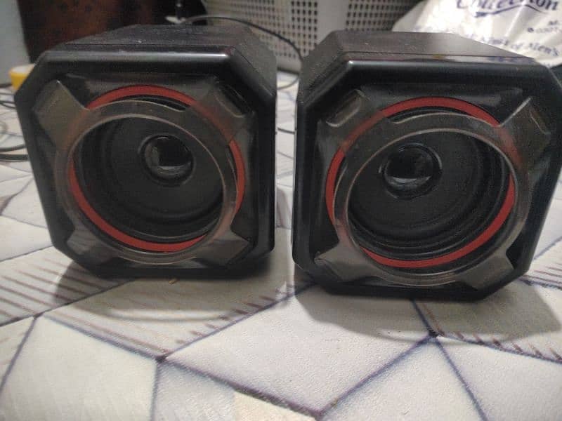 USB 2.0 Speakers for Computer Mobile with bass 2