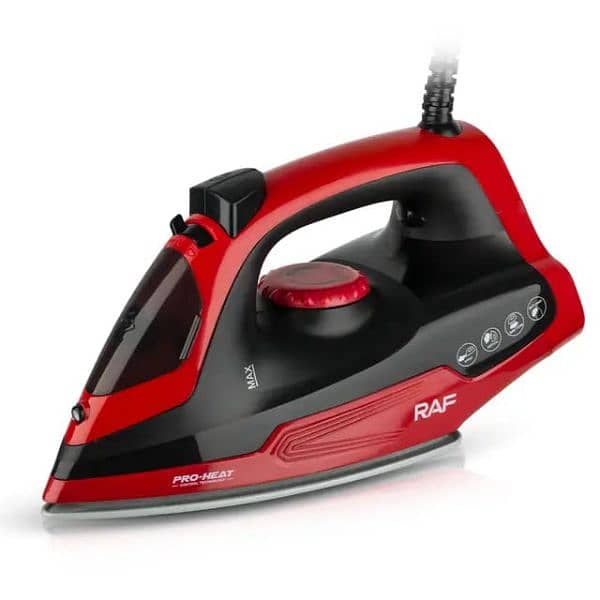 RAF BRAND STEAM IRON MADE CHINA'S 1