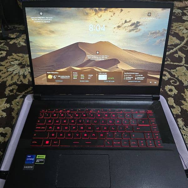 MSI thin gf63 12VF gaming laptop i7 12th gen 1