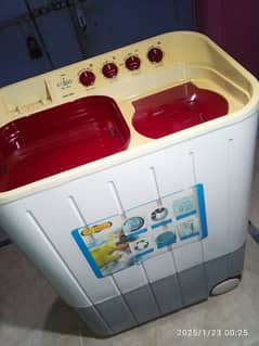 Super Asia washing machine twin tub model number SA 242