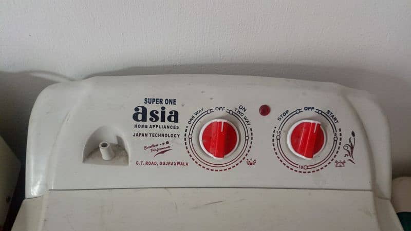 Super Asia Washing machine or washing spiner (3 Month use) 2