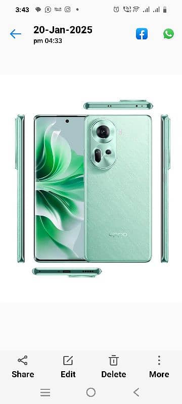 OPPO RENO11 5G 12gb/256gb (edge) 2