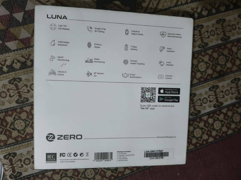 Zera LUNA Smart Watch 5