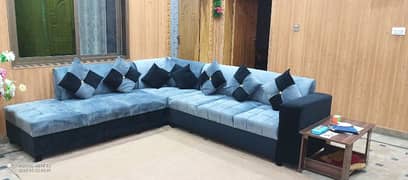 L Shaped 7 seater Sofa all Ok