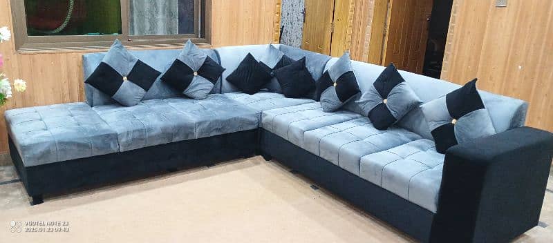 L Shaped 7 seater Sofa all Ok 7