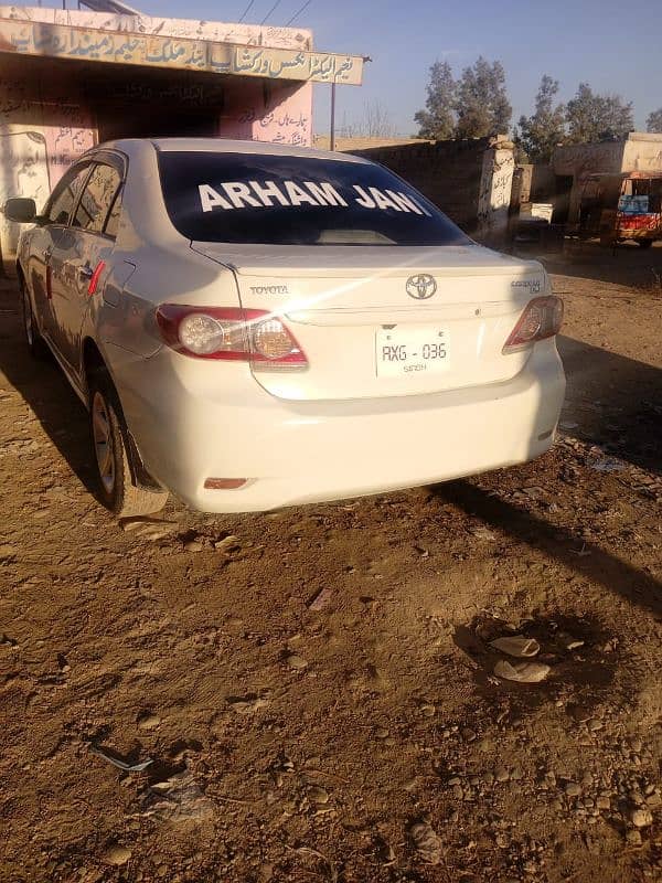 Toyota Corolla XLI 2012 1