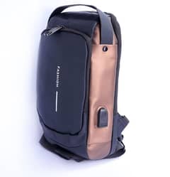 Crossbody Tech Sling Bag With USB Charging Port