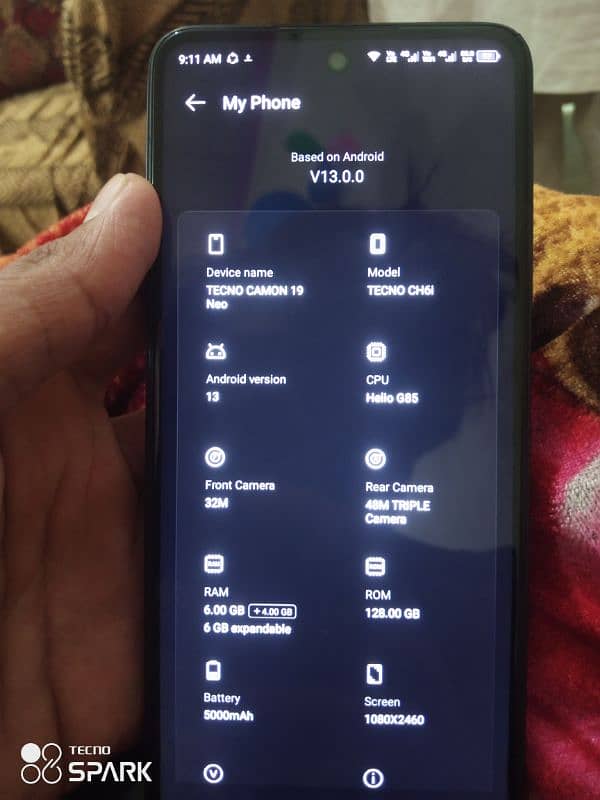 Tecno Cammon 19 neo 6+6/128 1