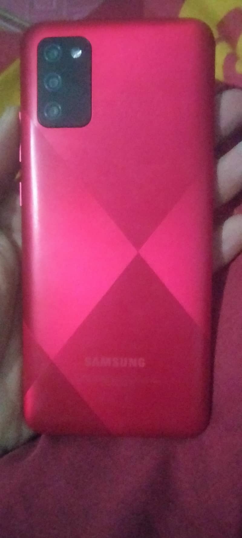 Samsung Mobile A02s 3/32 used but like a new condition with box 4