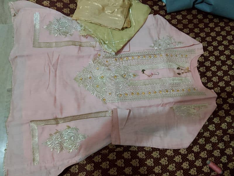 frock with pajama dupatta 2