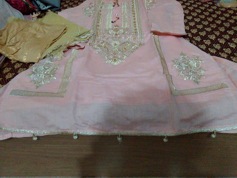 frock with pajama dupatta 6