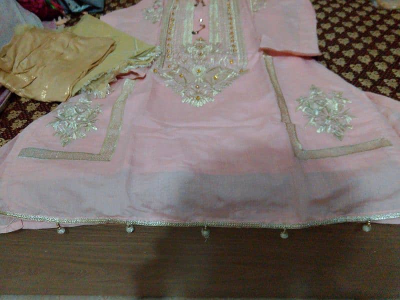 frock with pajama dupatta 7