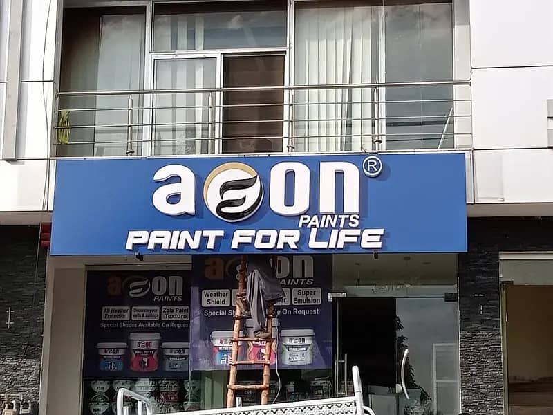 3D LED/Acrylic SignBoard/Billboard/Digital Panaflex/Neon Sign 1