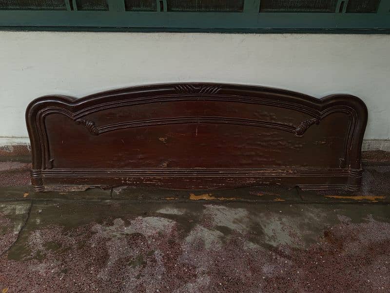 Wooden Bed 1