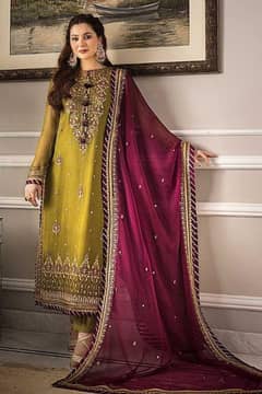 ASIM JOFA (CHIFFON)*