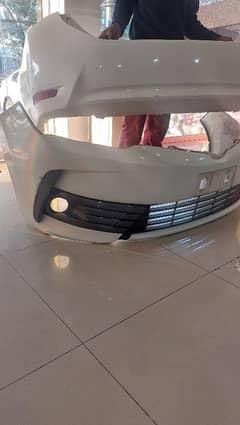 toyota corolla altis grande bumper 2020 original