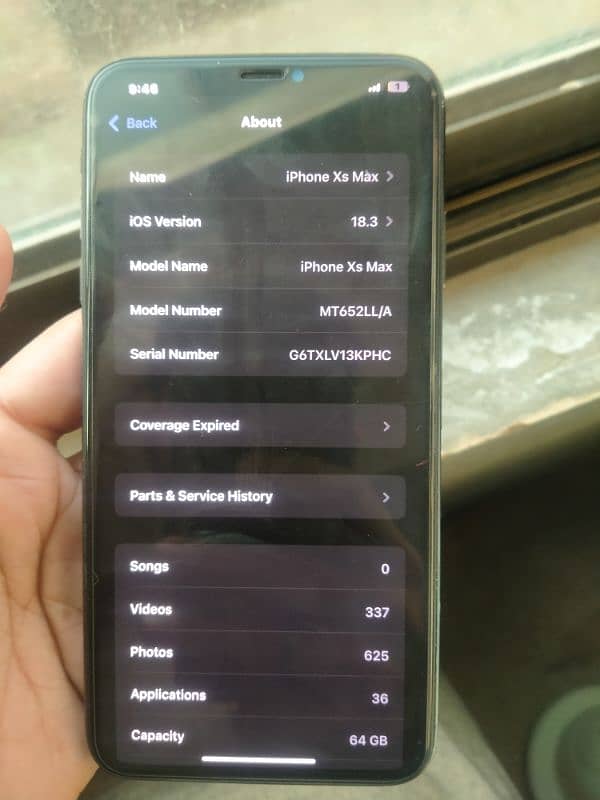 iPhone XS Max (64 gb) dual pta approved 2