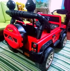 Kids baby jeep car All Ok No Need Any work (Neat Condition)with remote