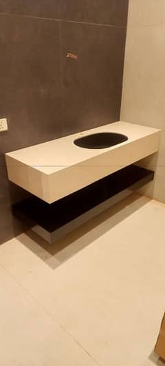 vanities corian