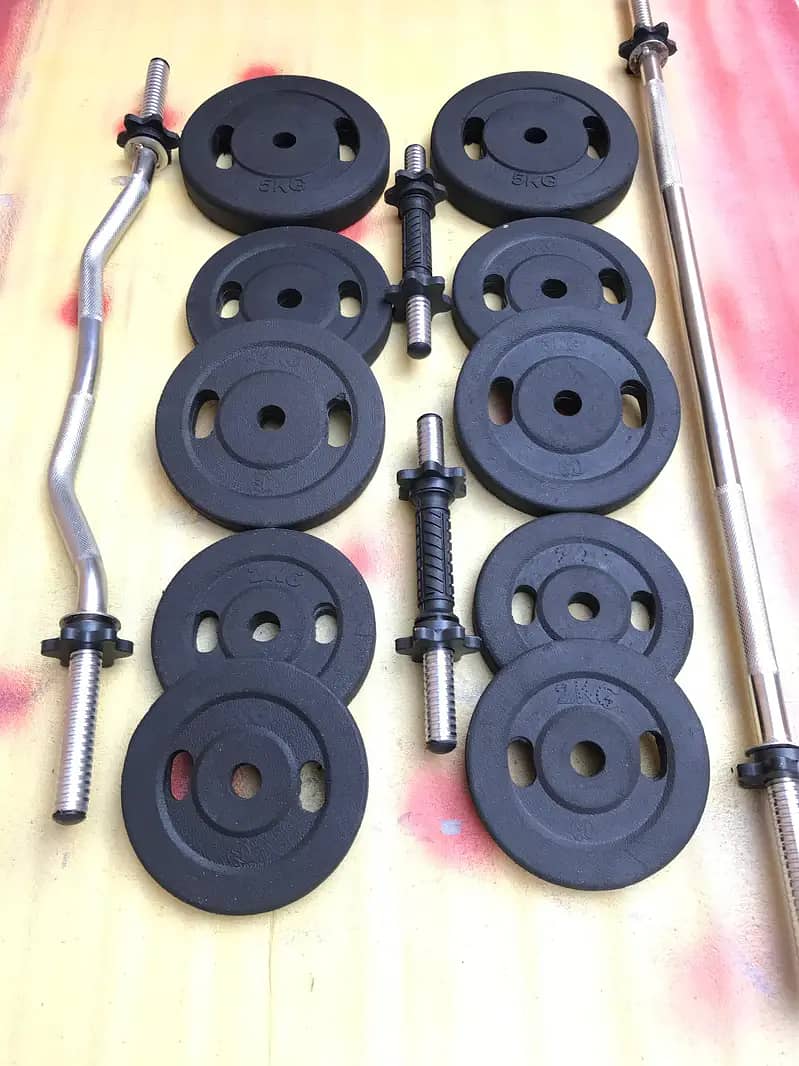 ADJUSTABLE PLATES/WEIGHT PLATES/RUBBER COATED DUMBELLS/RODS 1