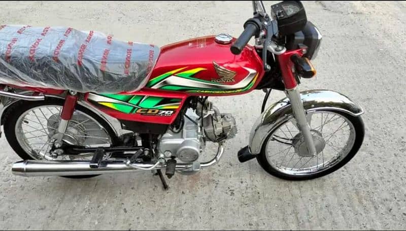 Honda cd 70 cc urgent for sale documents complete 03134192122 2