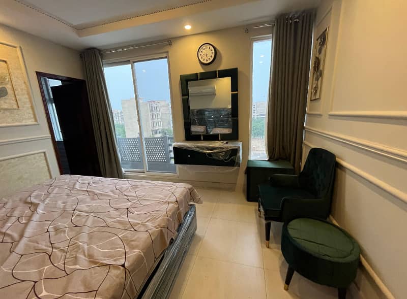 1 Bedroom Fully Furnished Flat Available For Rent Facing Eafile Tower Bahria Town Lahore 17