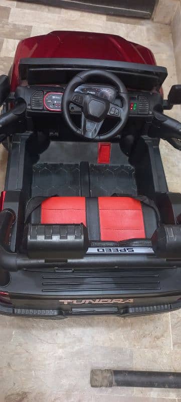 kids jeep 4x4 5 motor for sale in good condition 4