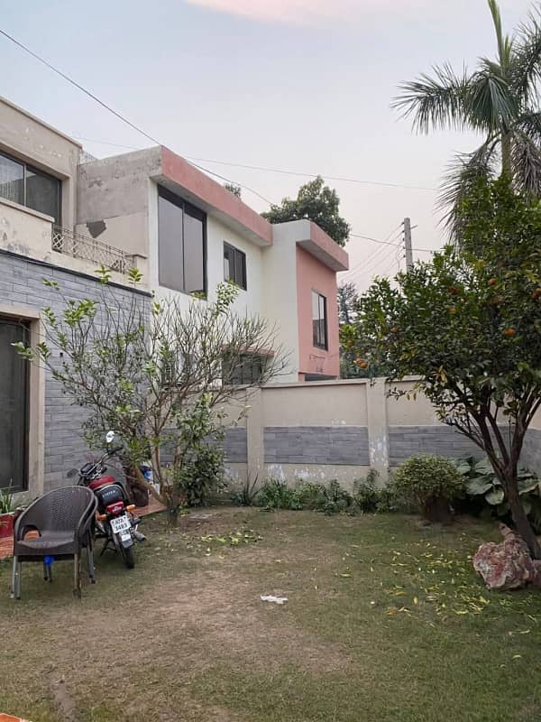 10 marla house for rent in model town link road society 8