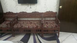 Sofa set 2 seater and 2 single seaters